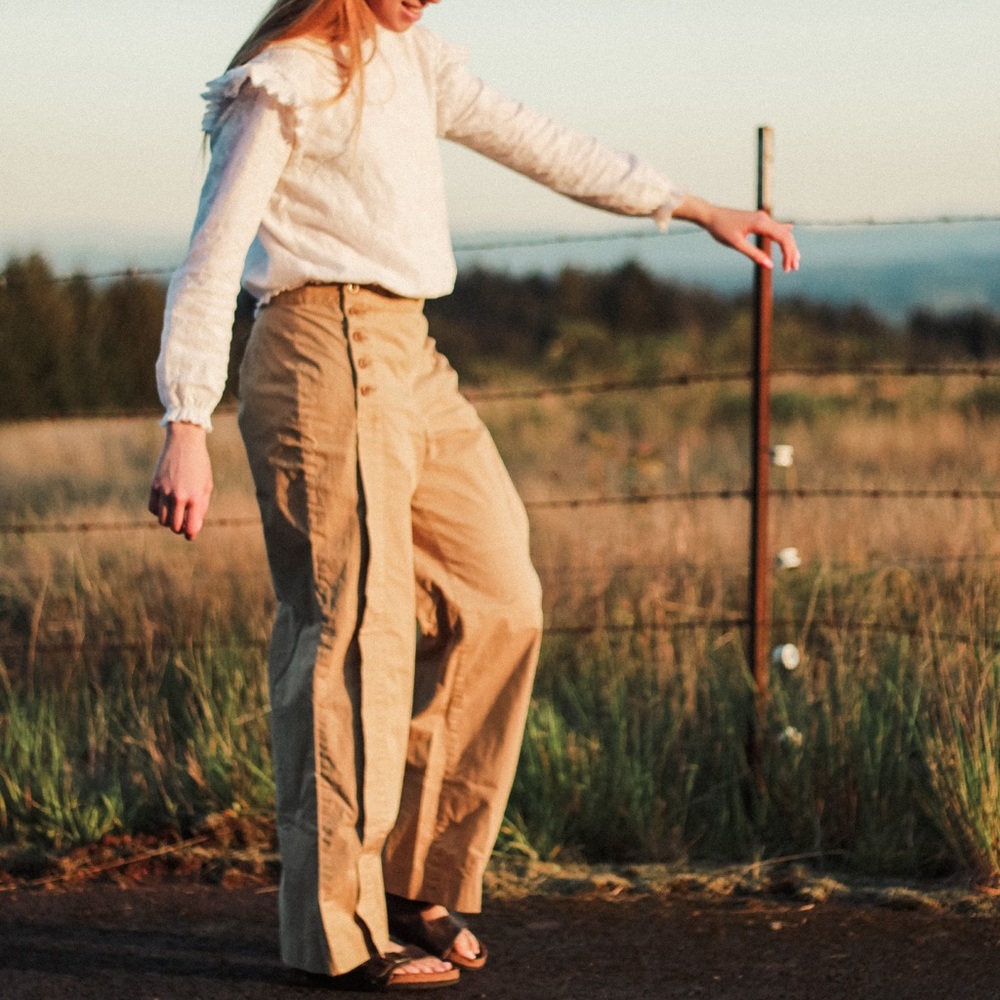 J CREW sailor pants!!